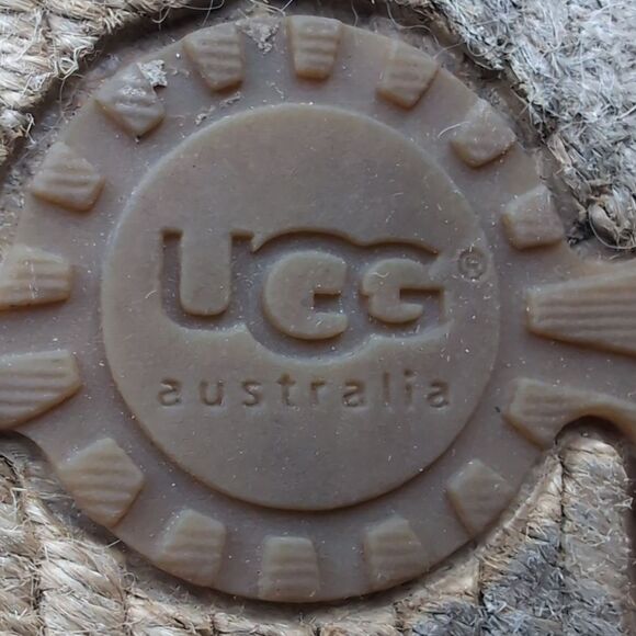 UGG Australia Sandrinne Calf Scale Genuine Leather Loafers Slip-Ons Casual Us7 - Picture 9 of 15